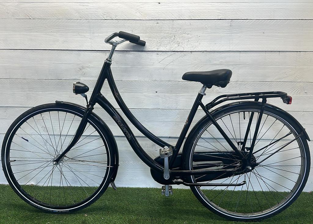 Sparta stadsfiets bike, zwart 3/3