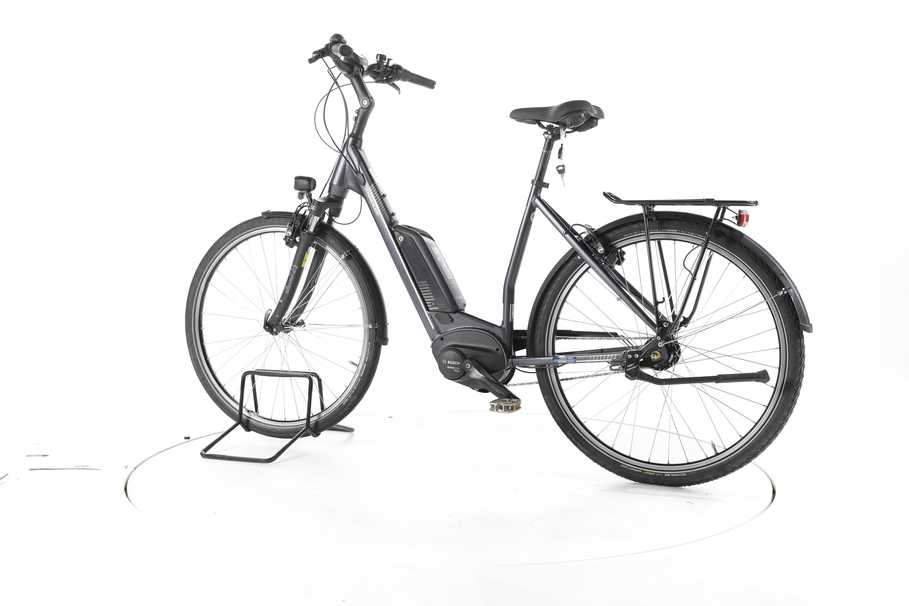 Tweedehands - Kreidler Vitality Eco 3 City E-Bike Lage instap - Goed 7/7