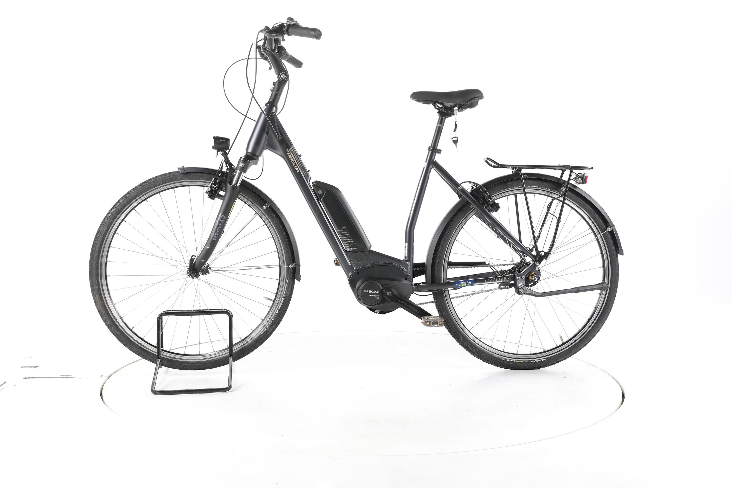 Tweedehands - Kreidler Vitality Eco 3 City E-Bike Lage instap - Goed 6/7
