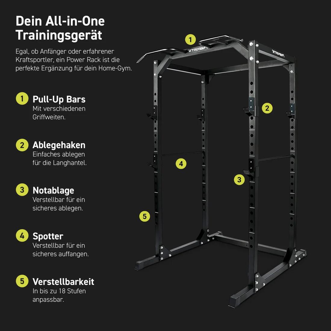 Power Rack Premium 2/7