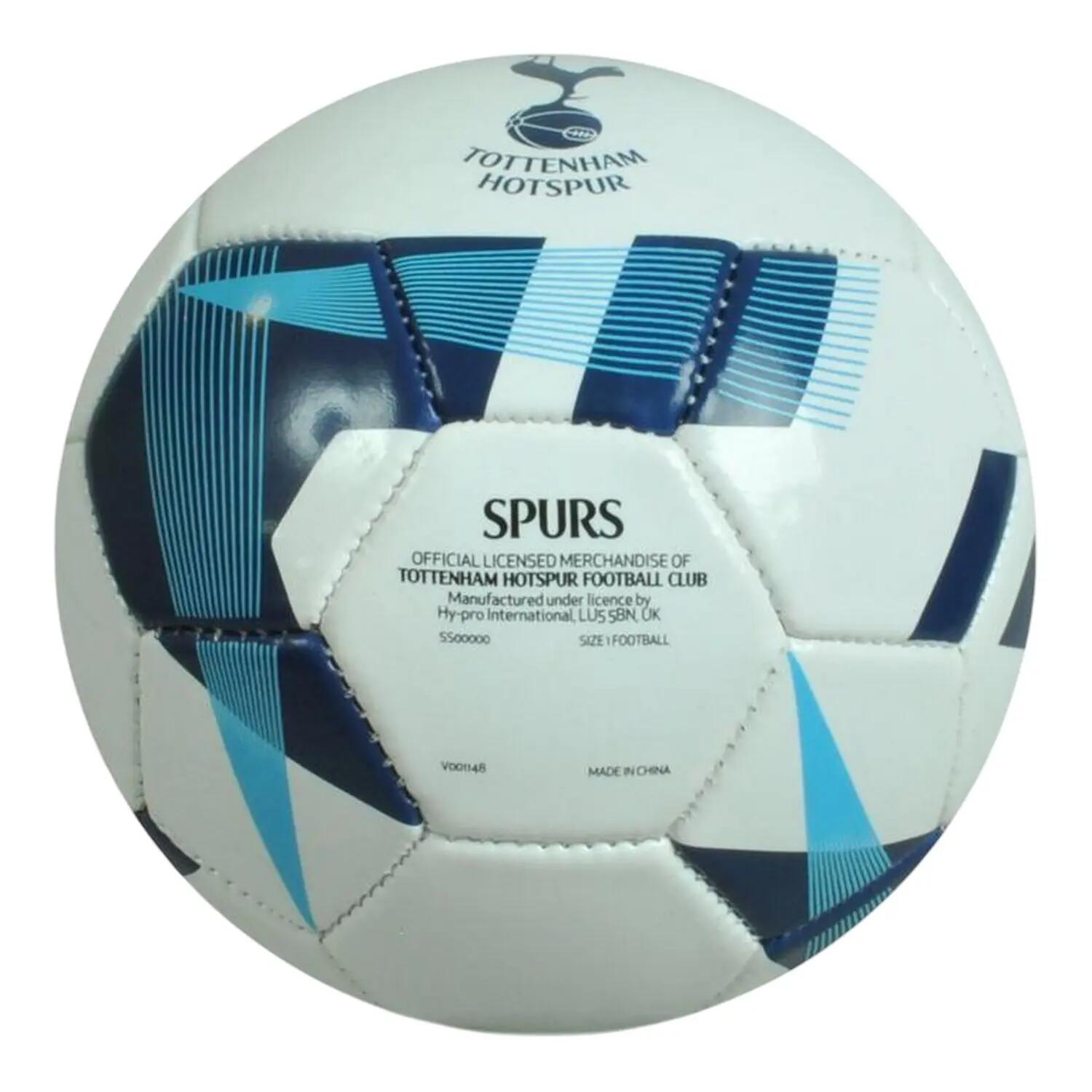 Ballon De Foot BLAST (Blanc / Bleu) Taille 1 2/3