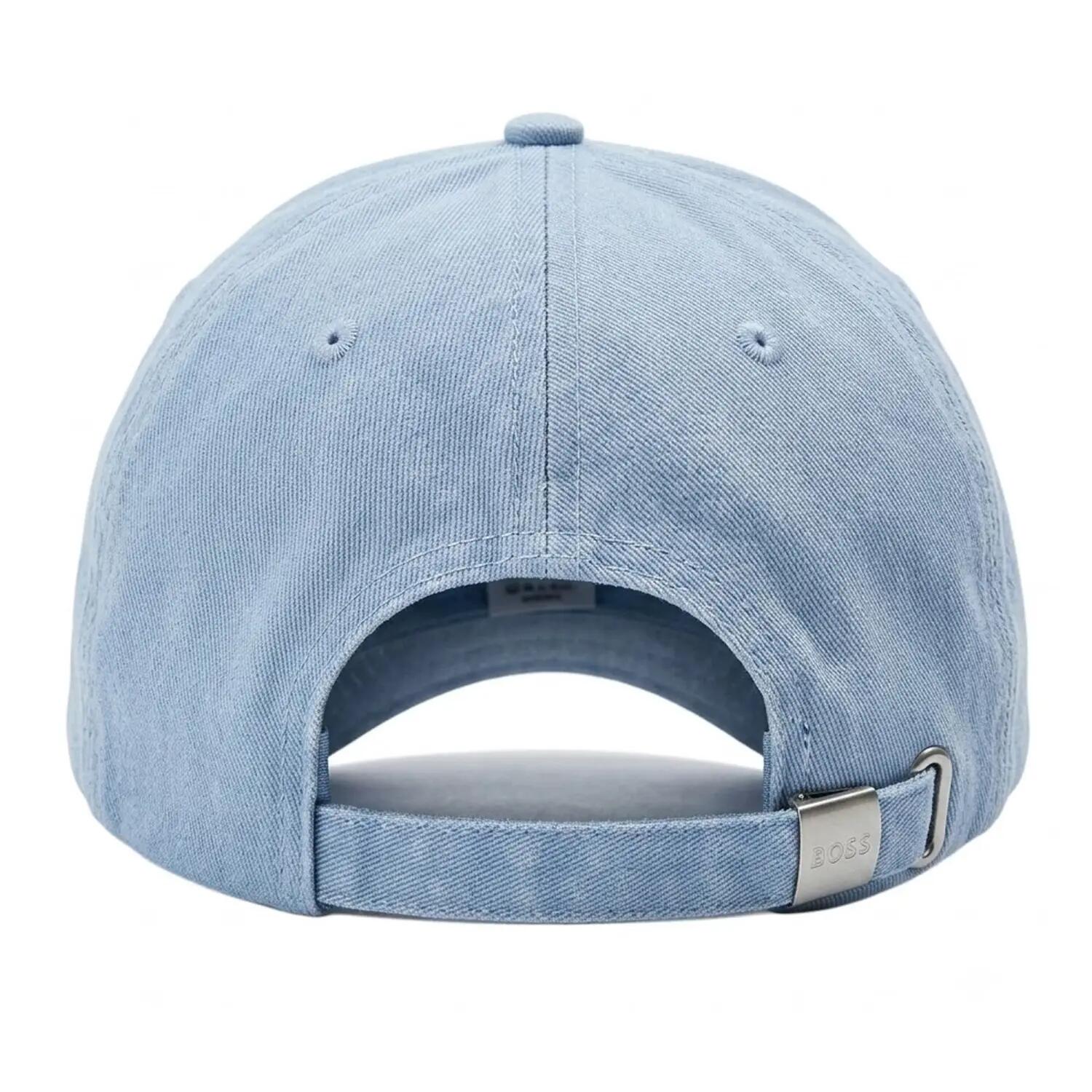 Mens Cotton Baseball Cap (Light Blue) 2/2