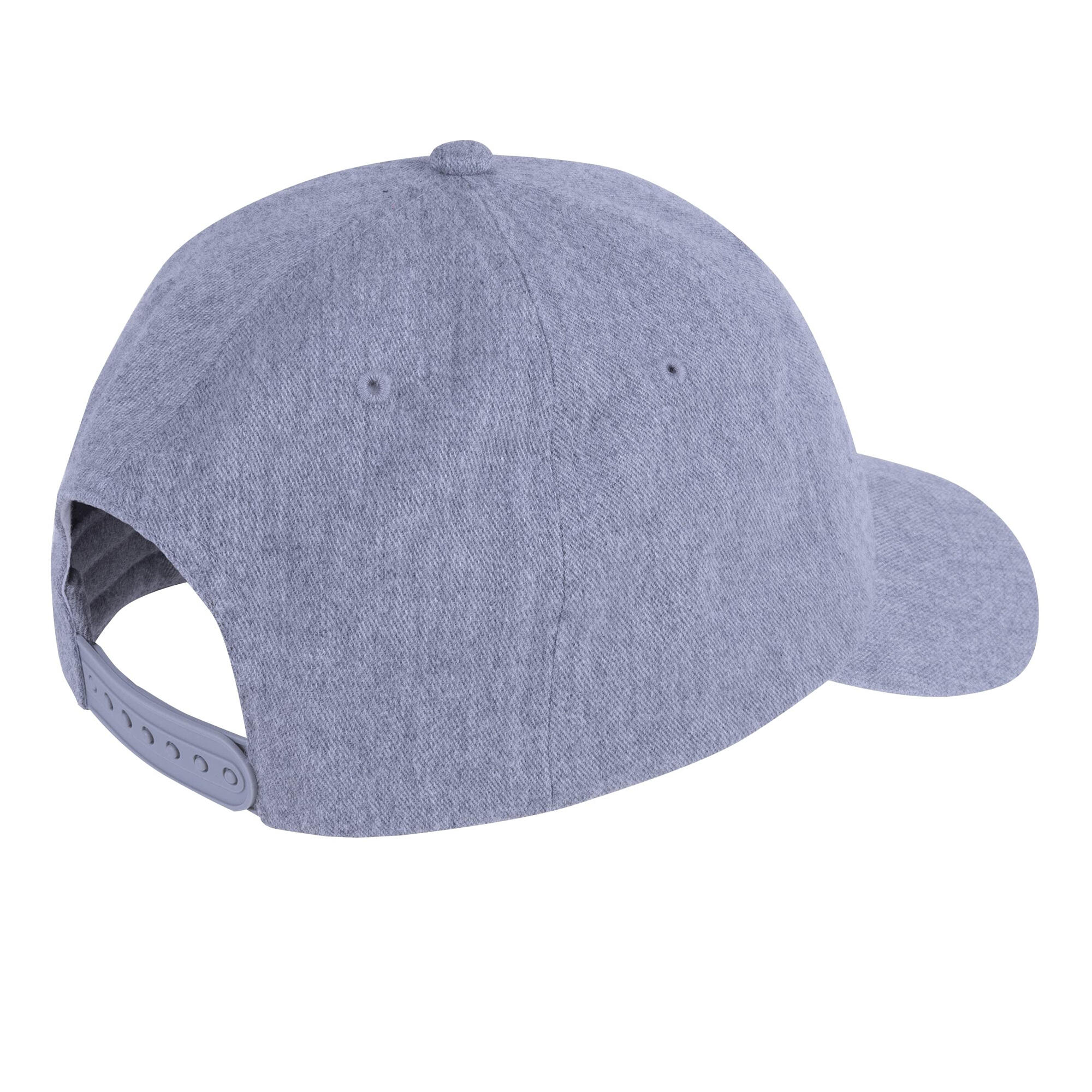 Mens 6 Panel Snapback Baseball Cap (Athletic Grey) 2/2