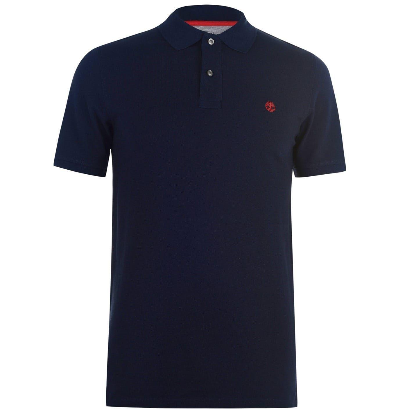 Maglietta Polo Maniche Corte Uomo Timberland Miller Zaffiro Scuro 2/5