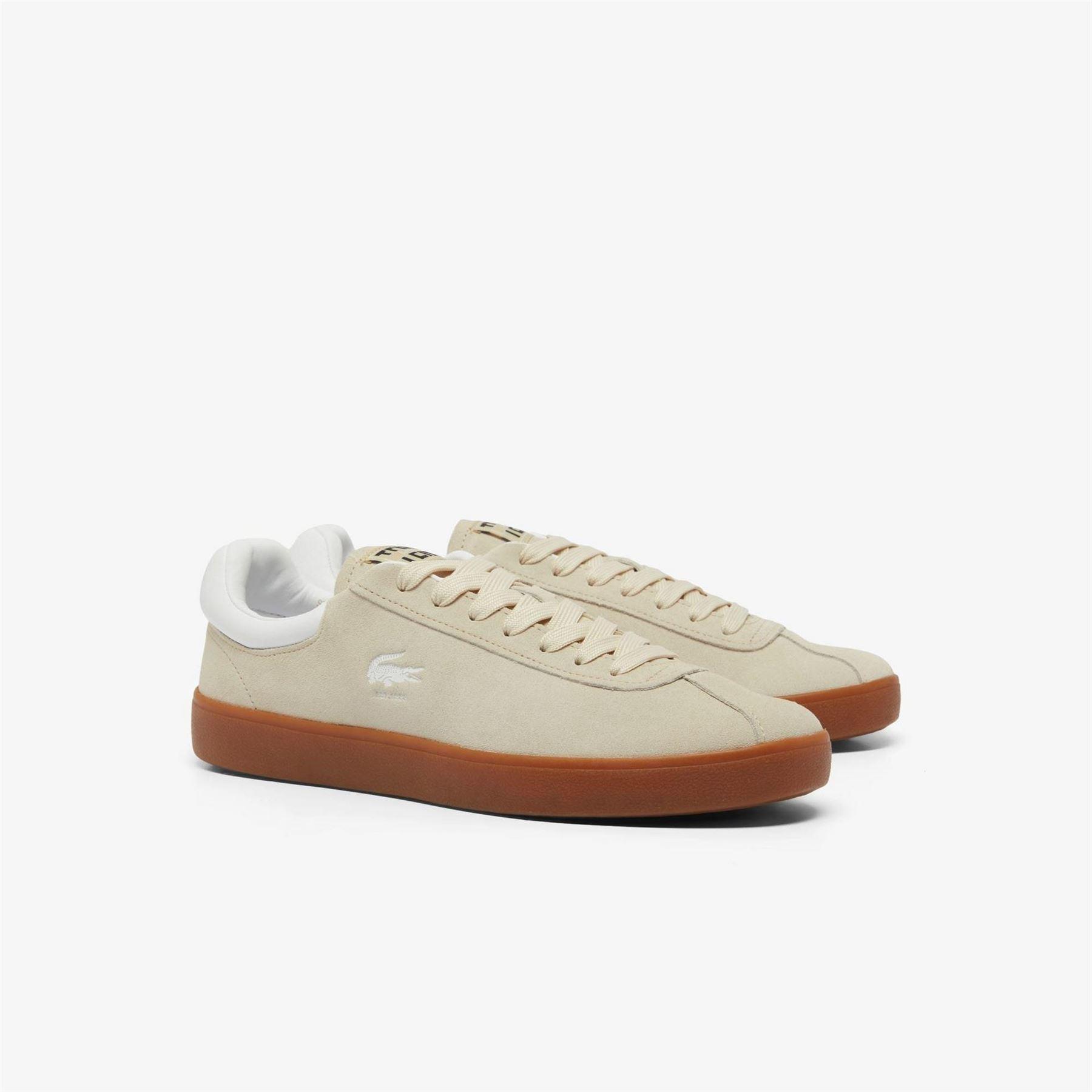 "Baseshot" Sneaker für , Wildleder Herren Naturweiß/Gummi Rosa 2/4