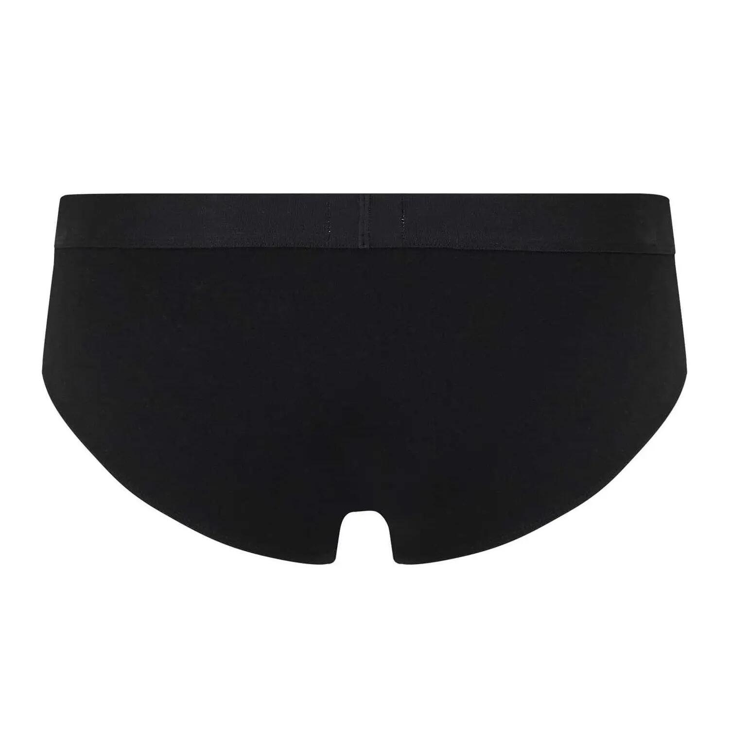 Slips für , Baumwolle (3erPack) Herren Schwarz 3/4