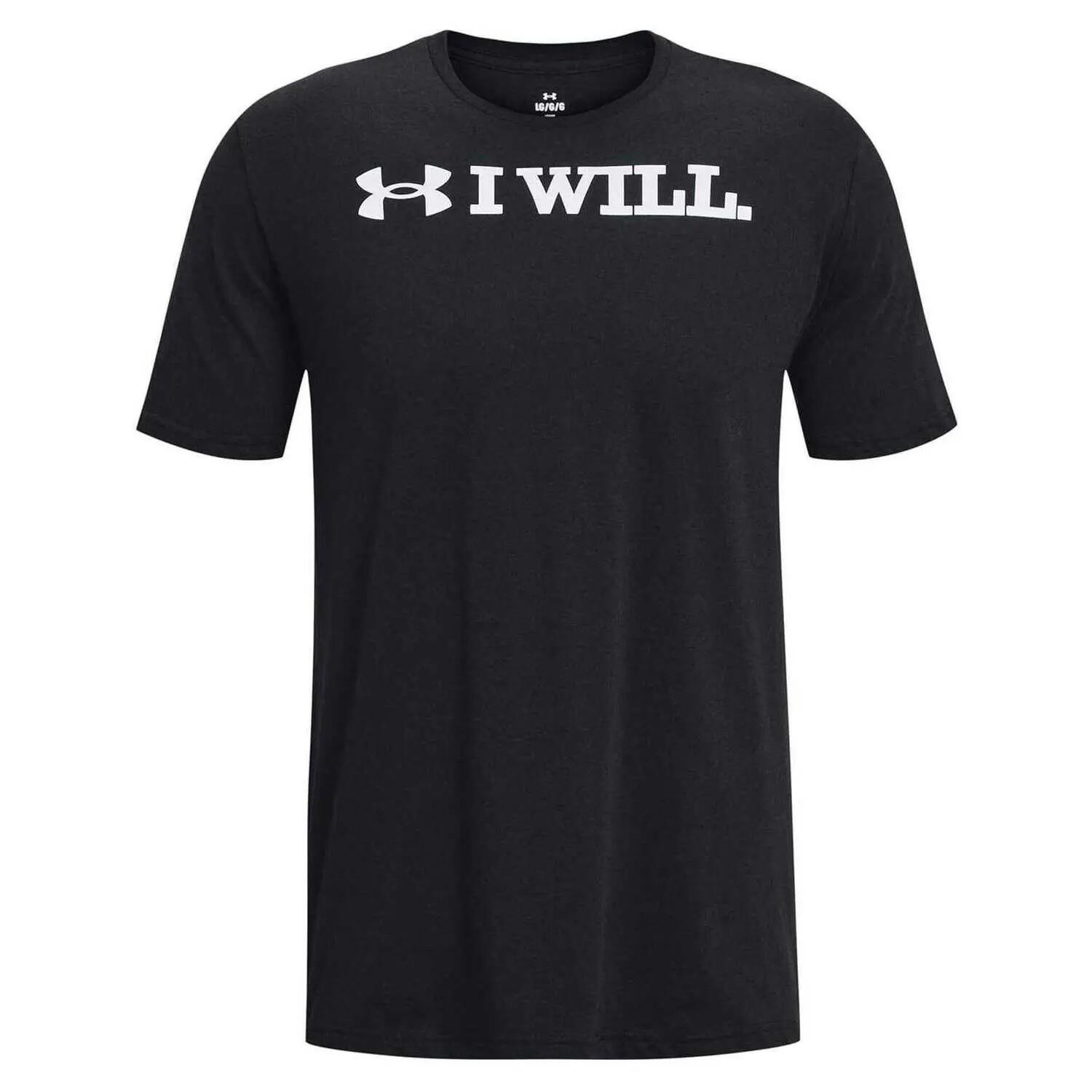 Maglietta Uomo Under Armour I Will Nero 2/7