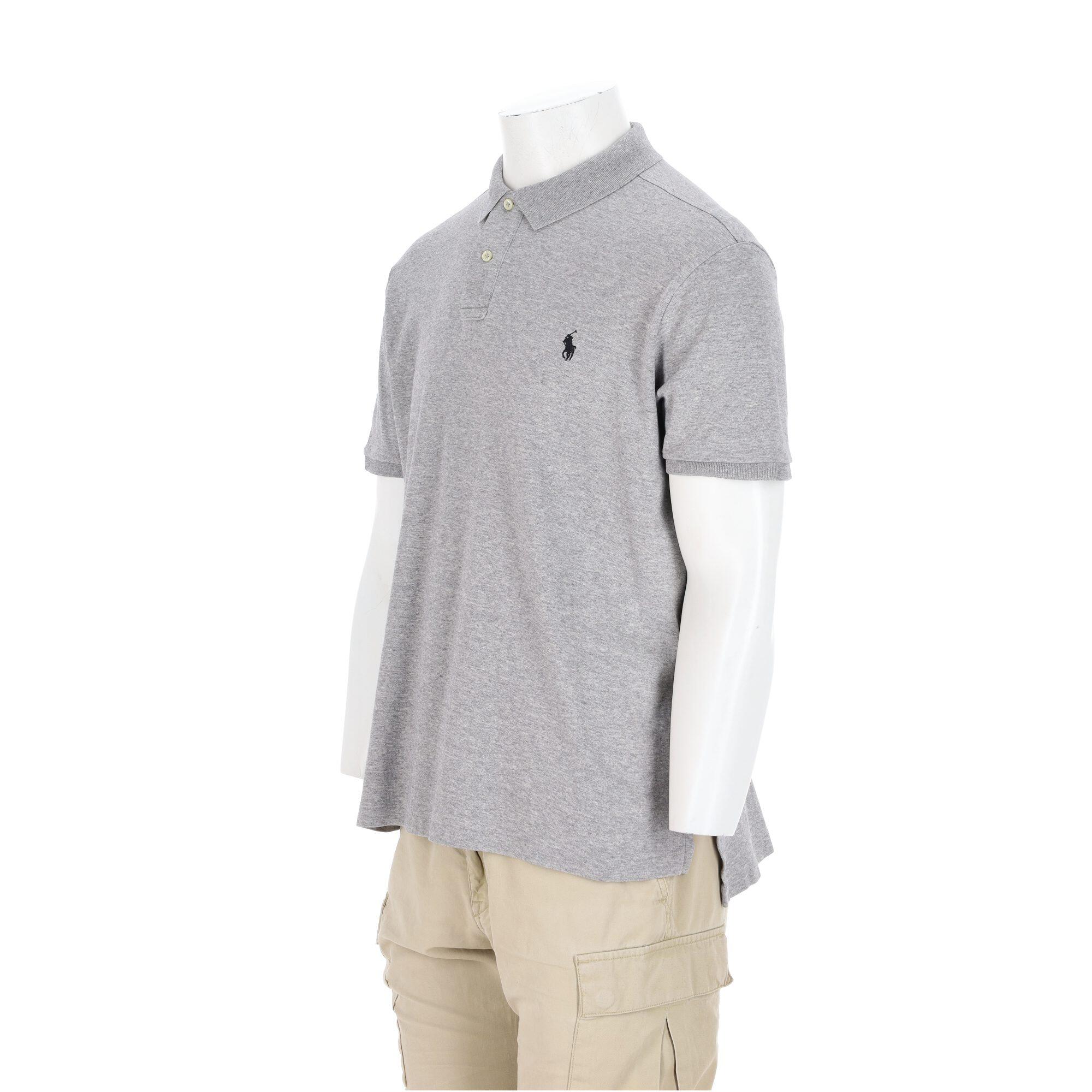Segunda vida - Polo Polo Ralph Lauren homem manga curta cinza - Como novo 4/7