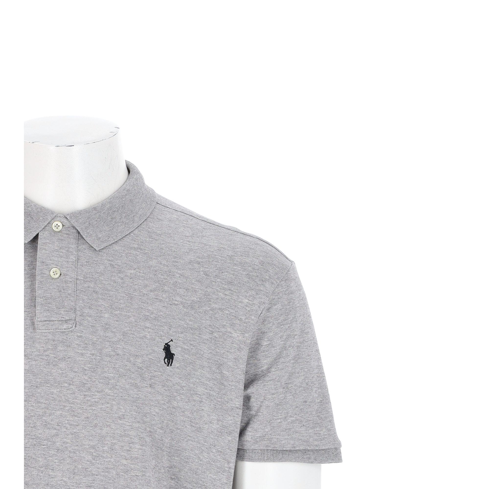 Segunda vida - Polo Polo Ralph Lauren homem manga curta cinza - Como novo 6/7