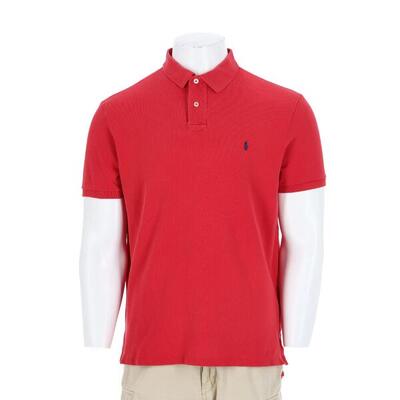Polo uomo maniche corte rosso Polo Ralph Lauren