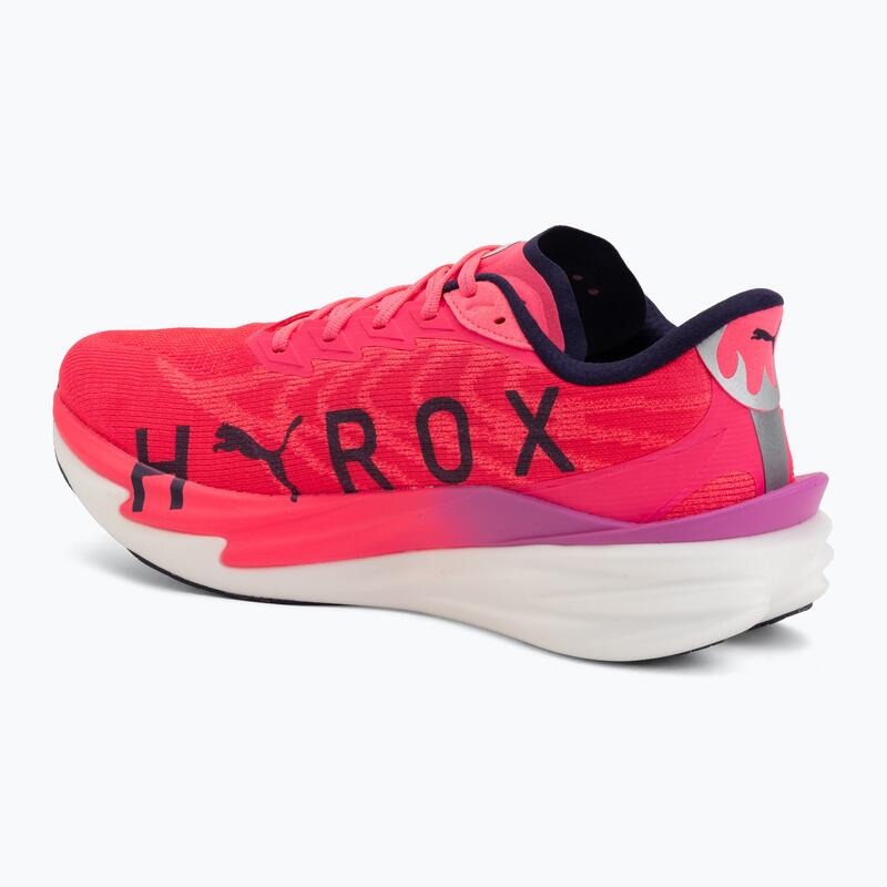Pantofi de alergare albi PUMA X Hyrox Deviate Nitro 4