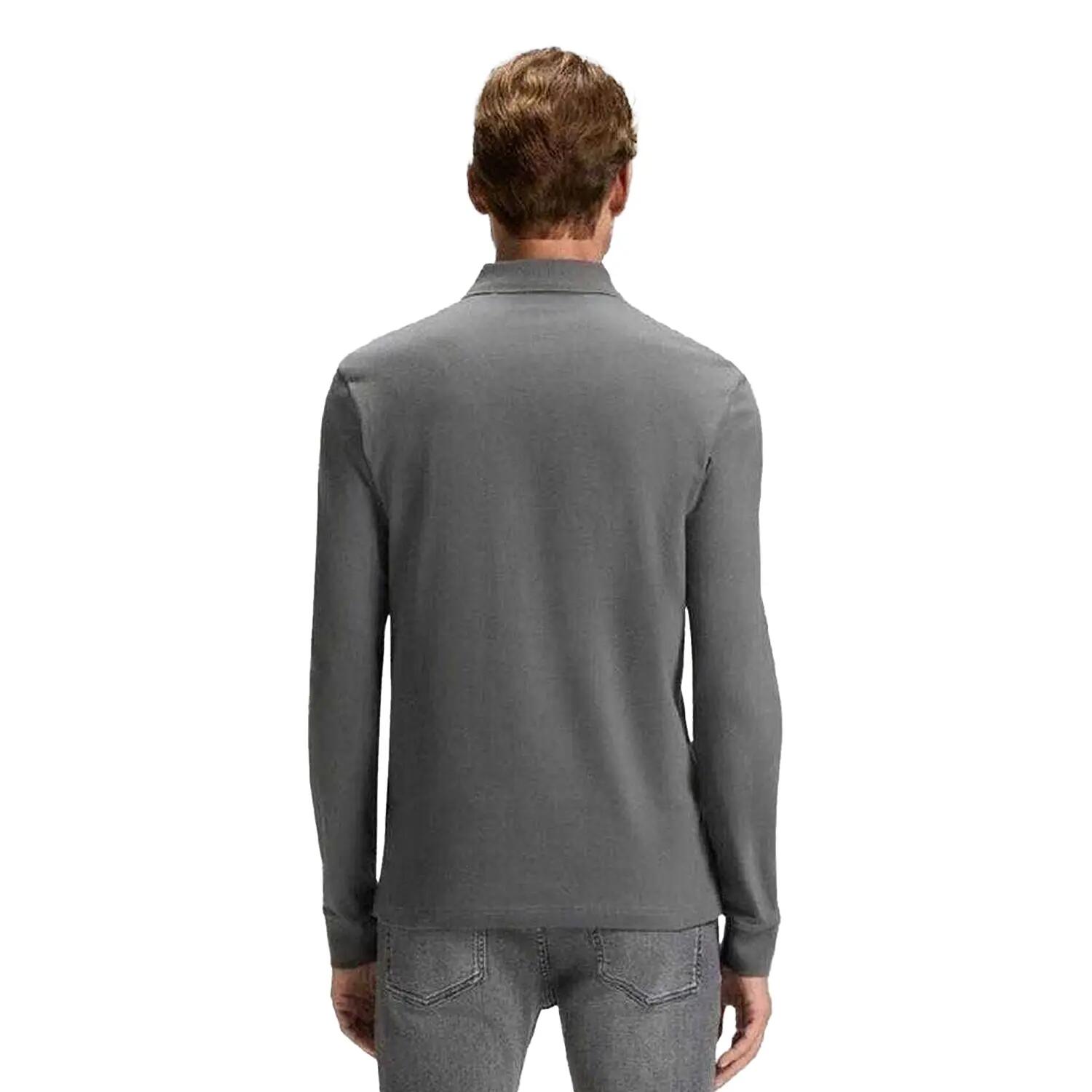 "Passerby" Poloshirt für , Schmal, Langärmlig Herren Grau 3/5