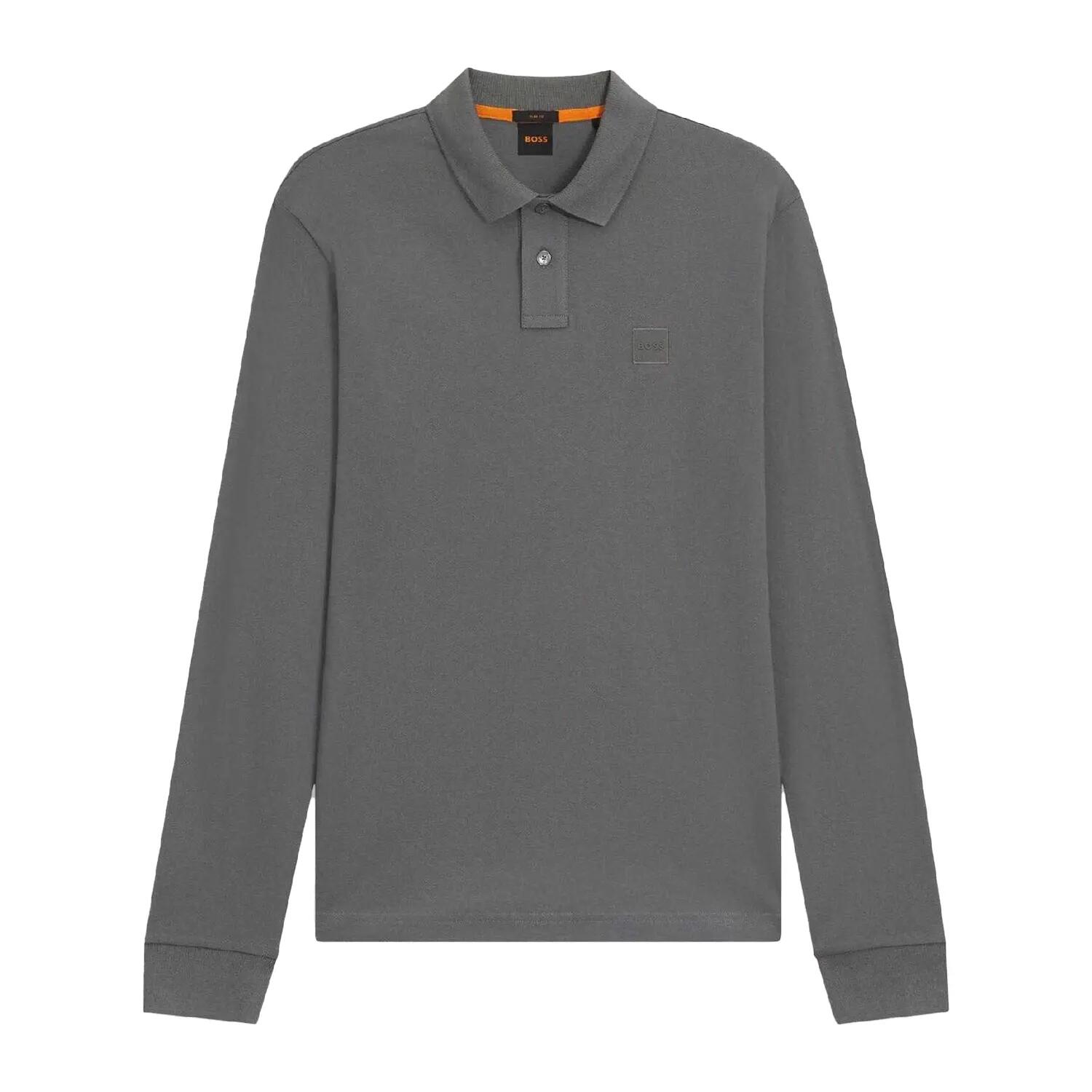 "Passerby" Poloshirt für , Schmal, Langärmlig Herren Grau 2/5