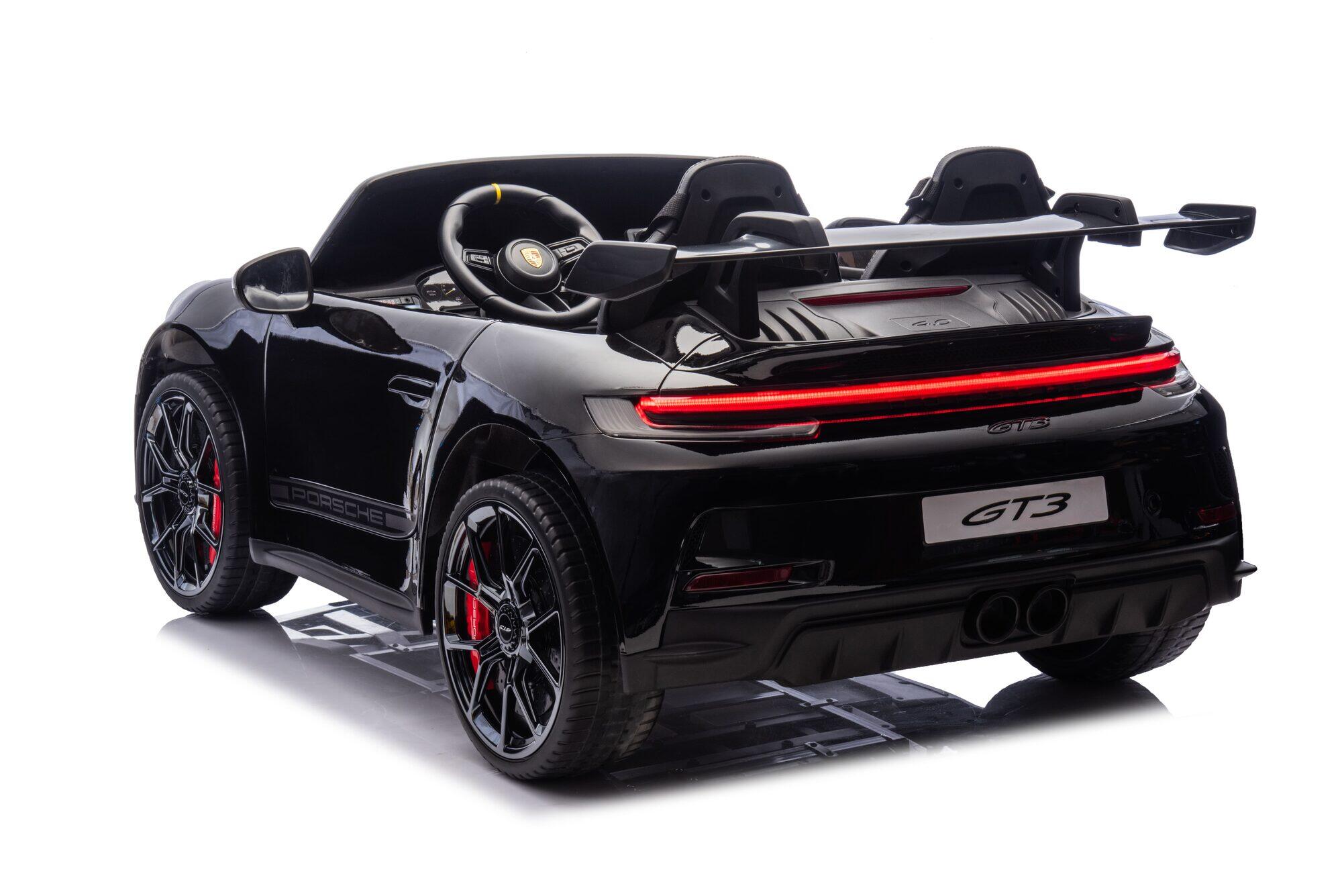 Kinder Elektroauto Porsche 911 GT3 - Schwarz (3 bis 8 Jahre) 5/7