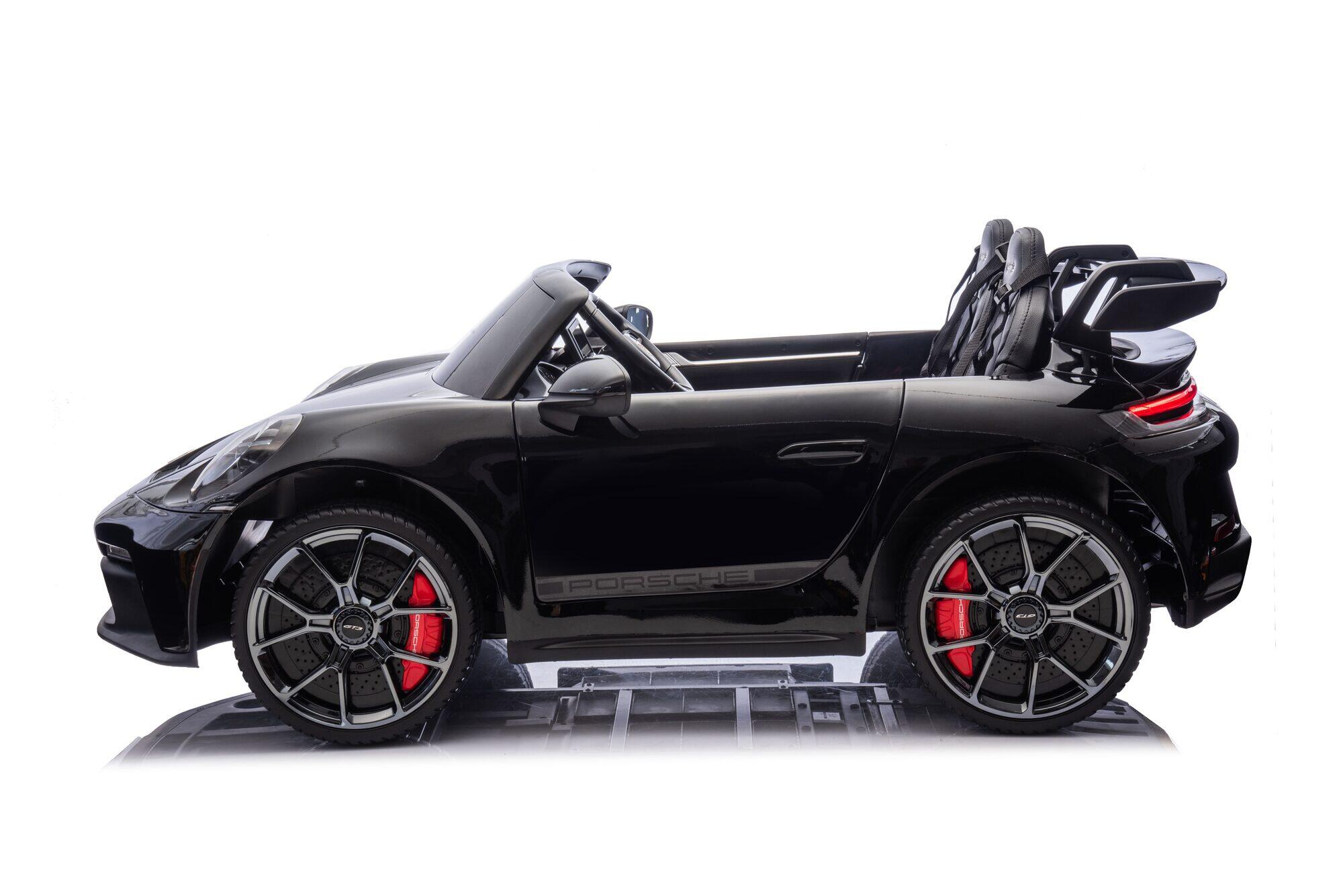 Kinder Elektroauto Porsche 911 GT3 - Schwarz (3 bis 8 Jahre) 4/7