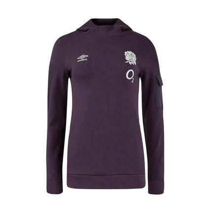 Sweat À Capuche Manches Longues Motif/style Rugby Angleterre Homme (Noir)