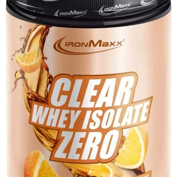 Ironmaxx Clear 100% Whey Isolate ZERO 400g orange