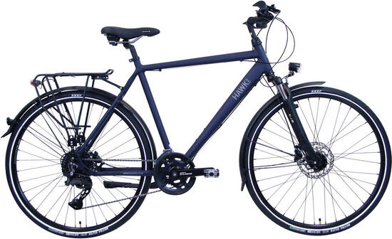 HAWK Trekking Fahrrad Gent Deluxe Ocean Blue 28 Zoll 20-gANG