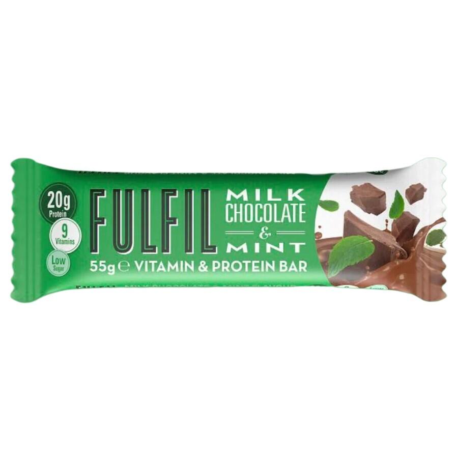 Fulfil Vitamin & Protein Bar 55g x15 Milk Chocolate & Mint