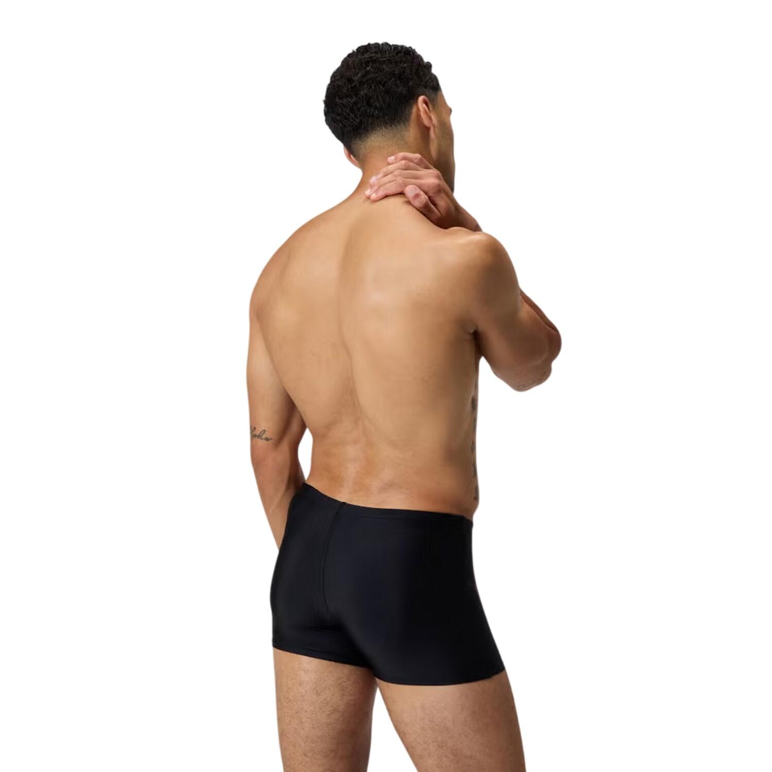 Short De Bain Motif/style Imprimé Graphique Homme (Noir / Bleu Imprimé 2/3