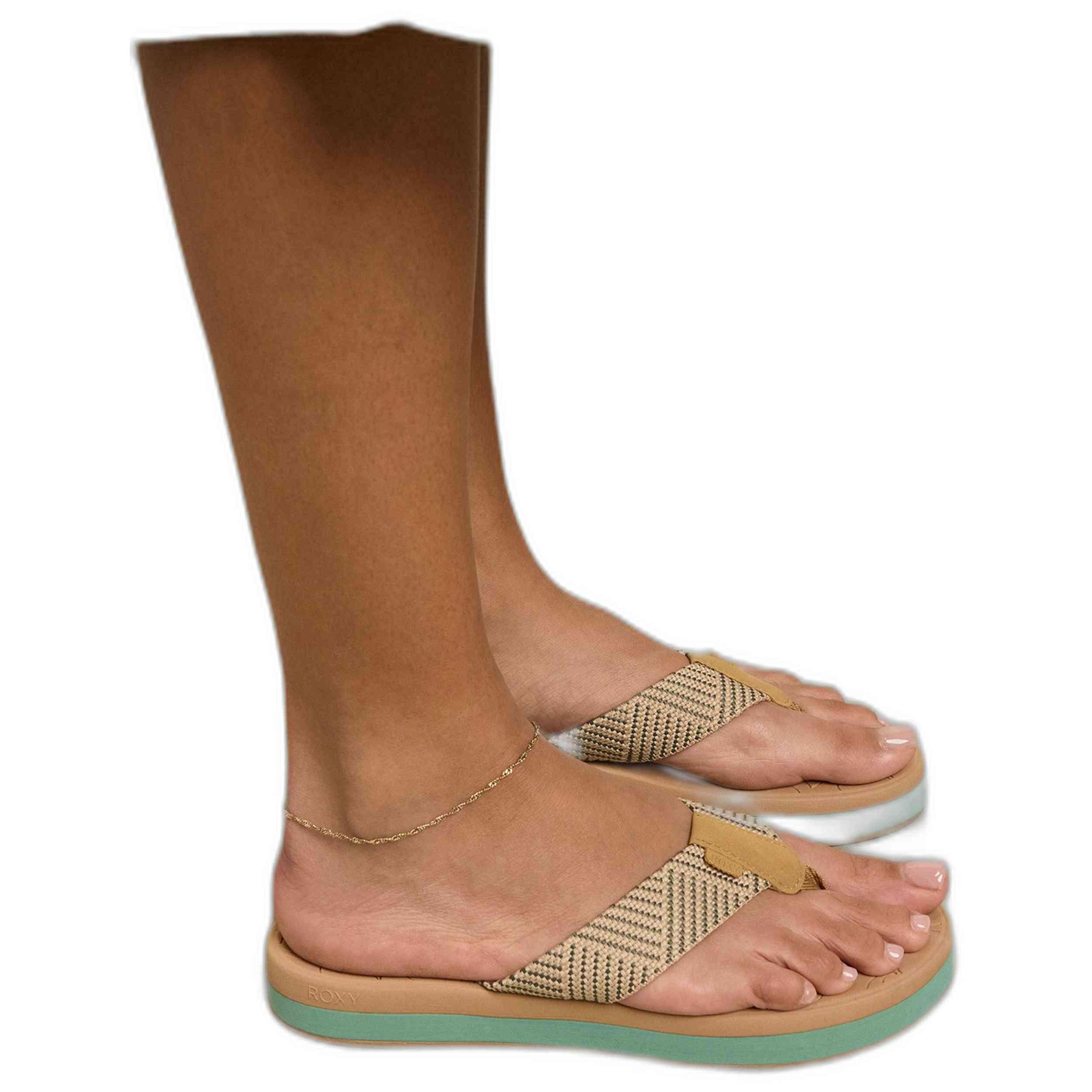 Sandalias Roxy modelo 100899-BEIGE para mulheres 5/5