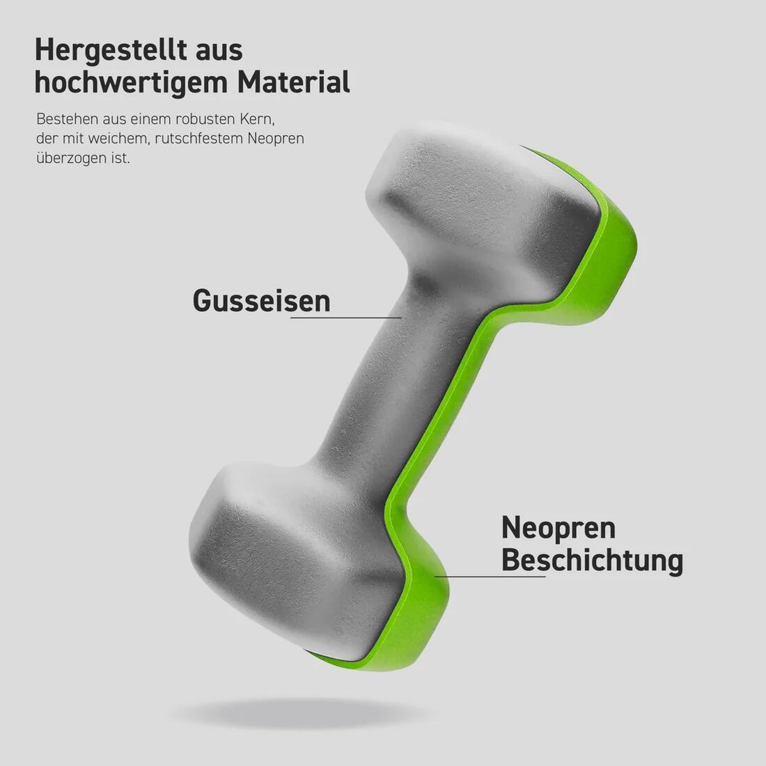Kurzhantel Neopren 4/7