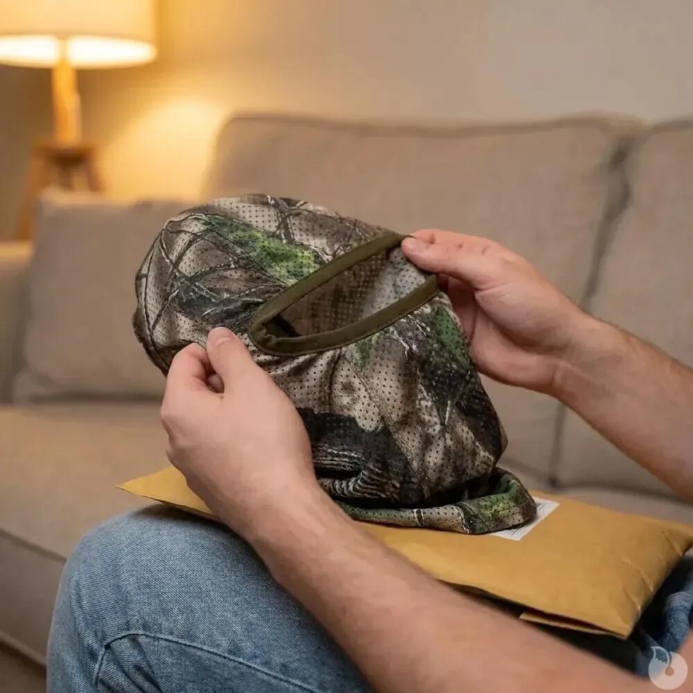 Cagoule de camouflage Match légère filet polycoton camo 5/5