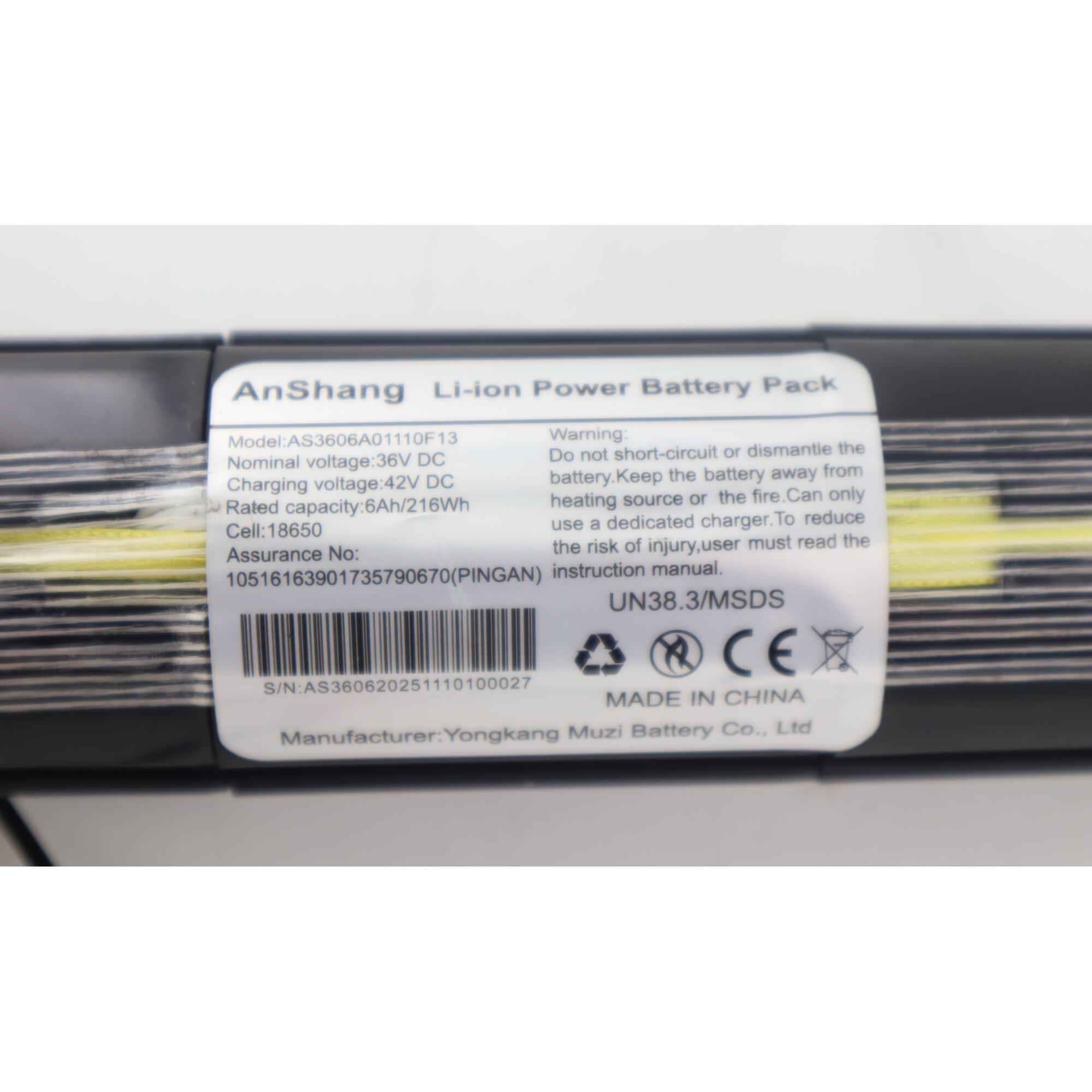 Batterie 36V 6 A 82+/82SBLACK/85+  – Compatible 85C / 85S – Pièce déta 3/5