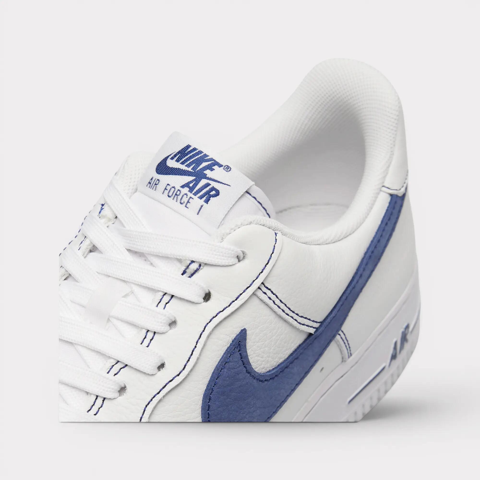 Nike Air Force 1 Low - White Royal Blue 7/7