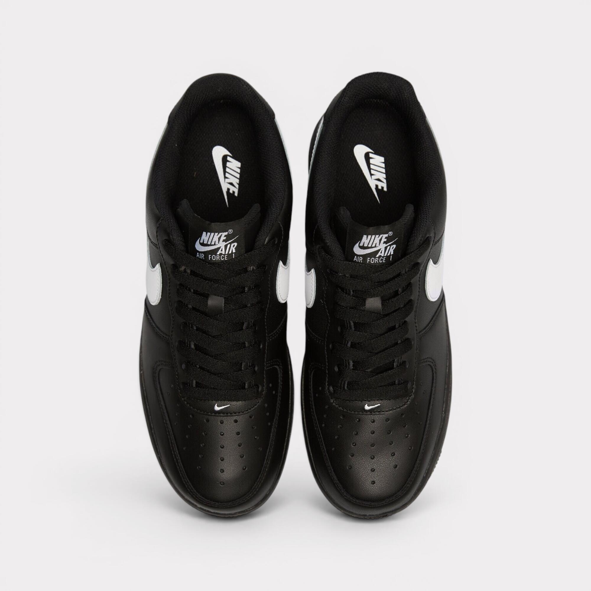 Nike Air Force 1 Low - Black White 5/6