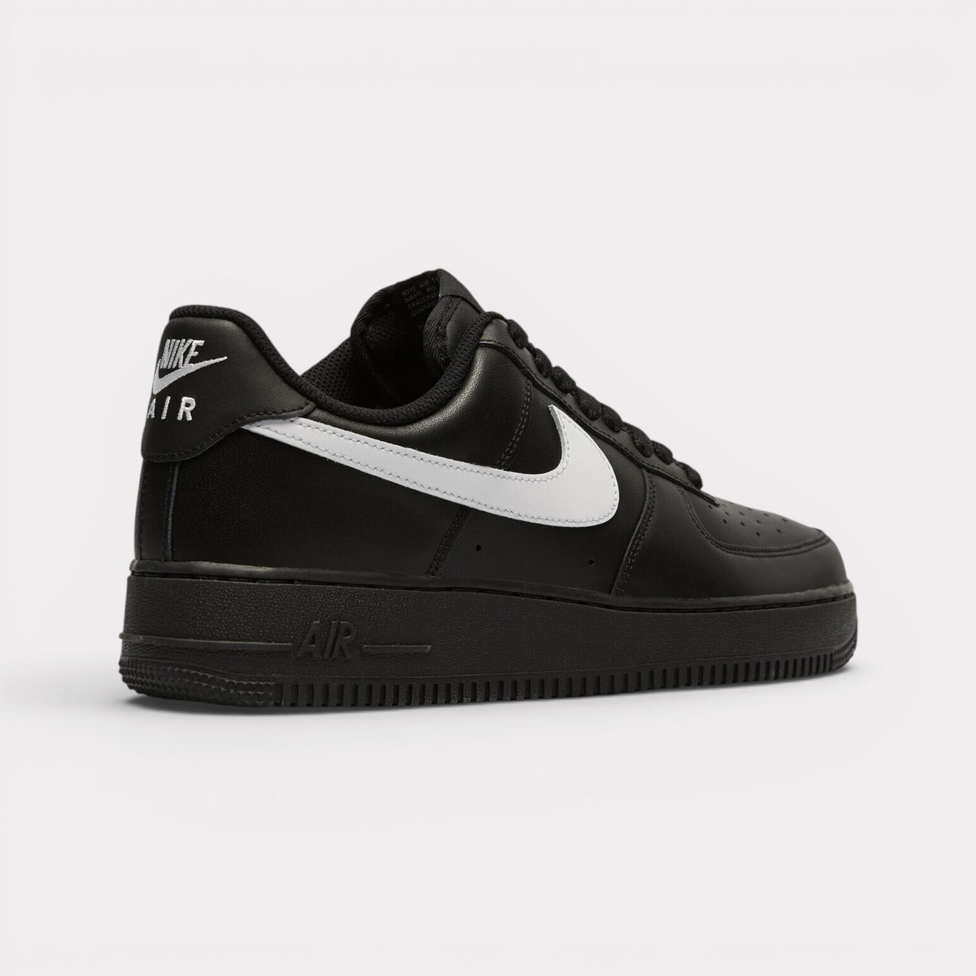 Nike Air Force 1 Low - Black White 4/6