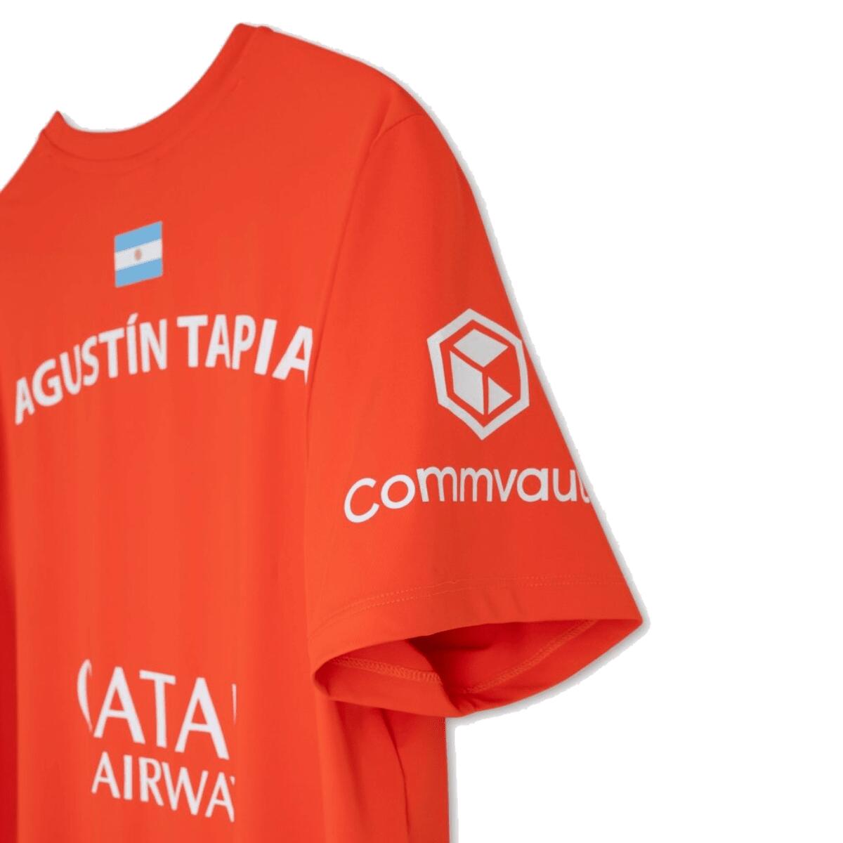 Camiseta Sponsors AT10 Rojo de Agustín Tapia 2026 3/5