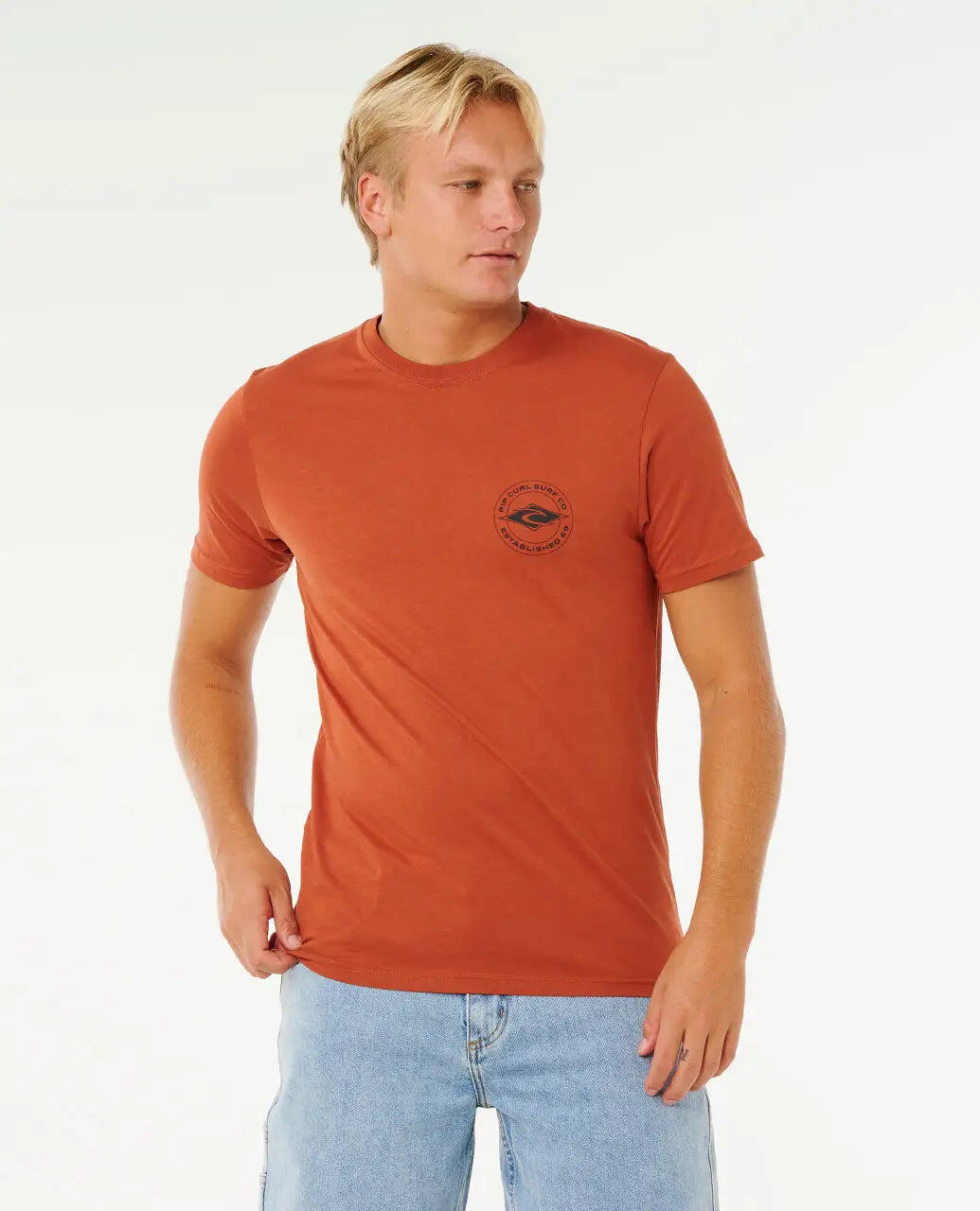 T-shirt Heren à manches courtes Staple - Baked Clay 7/7