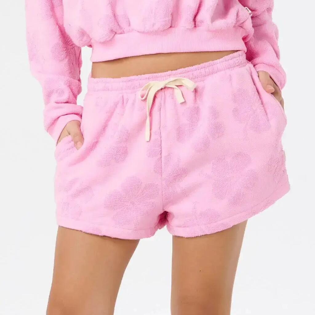 Rip Curl Paradise Terry Beach Short - Pink