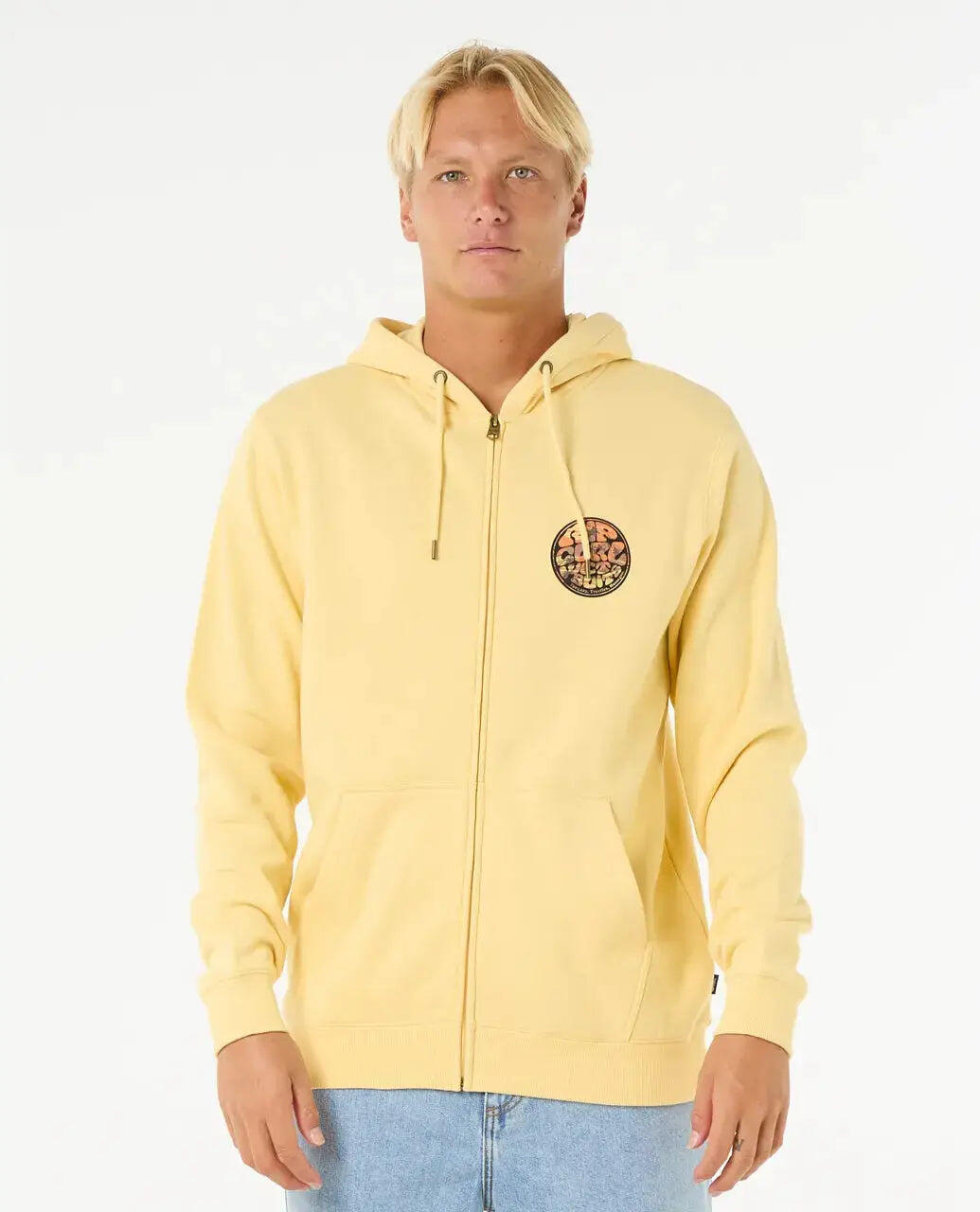 Rip Curl Wettie Passage Icon Zip Thru - Straw 6/7
