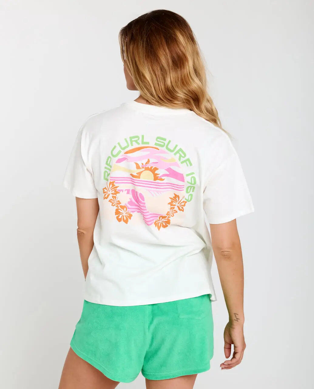 Rip Curl Molokai Relaxed TEE - Bone 7/7