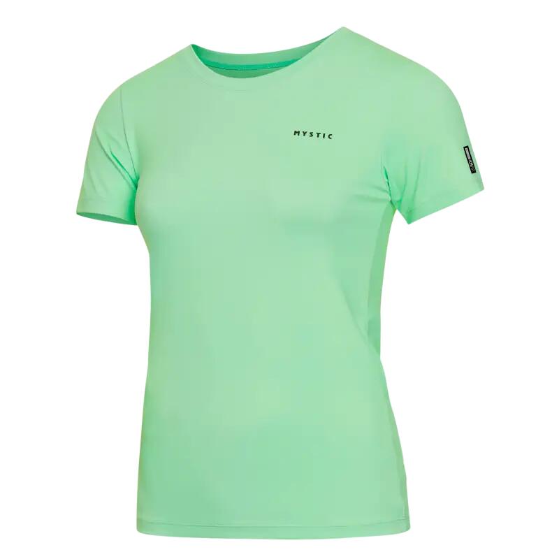 Mystic Star S/S Rashvest Women - Lime Green 2/7