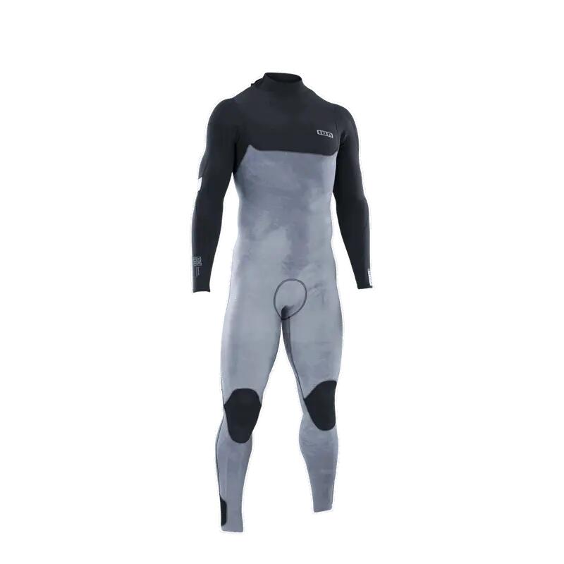 ION Wetsuit Seek Amp 5/4 Backzip Grijs 5/7