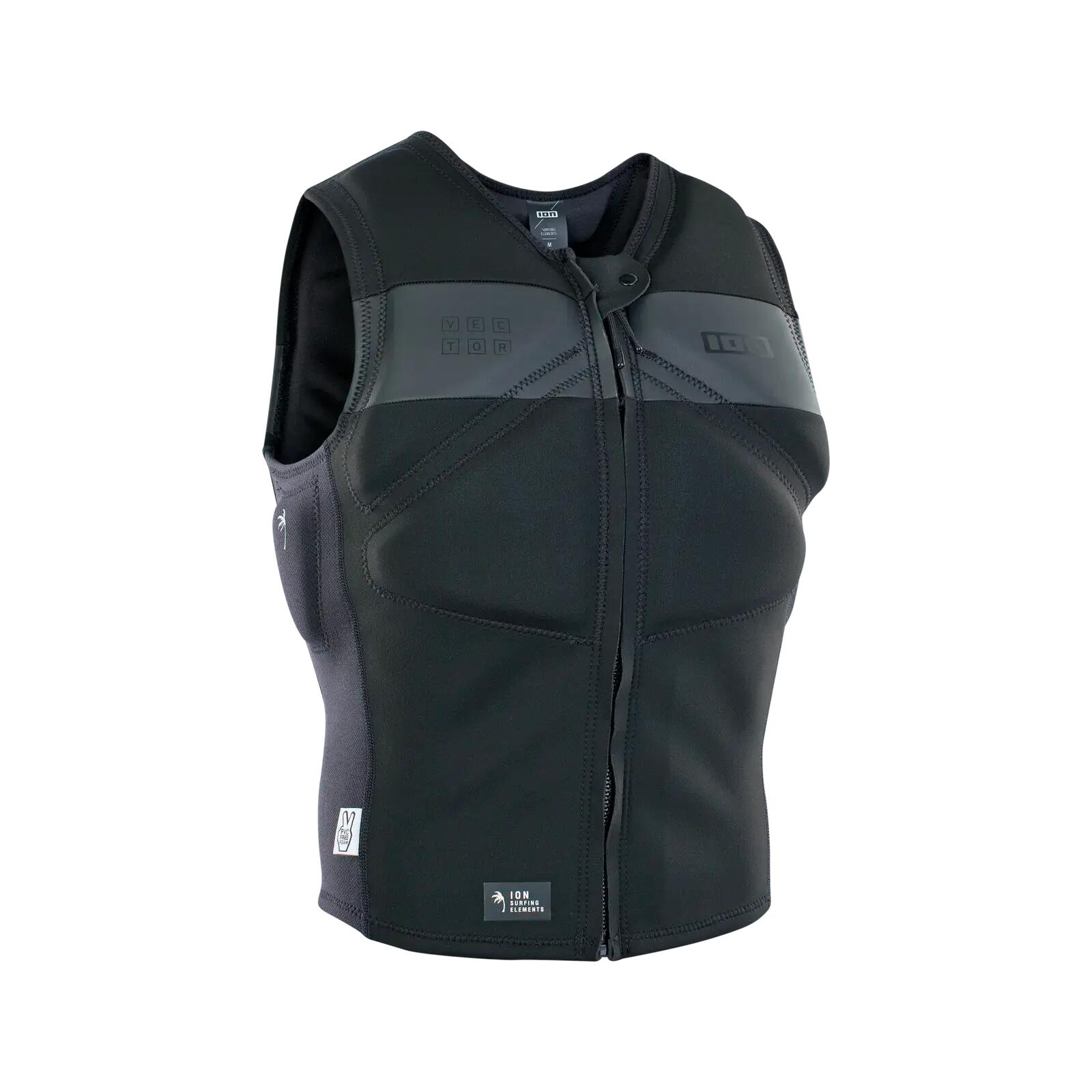 ION Vector Amp Front Zip - Black 7/7