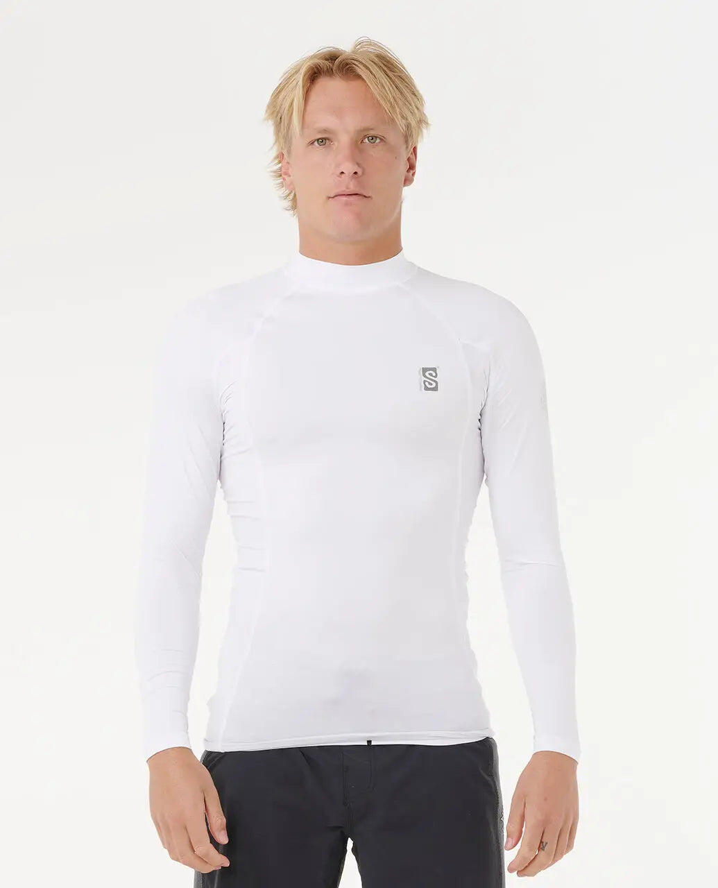 Rip Curl Search UPF Perf L/S - White 2/7