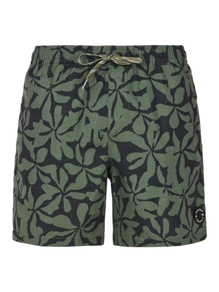 Protest PRTBaza beachshort - Artichoke green
