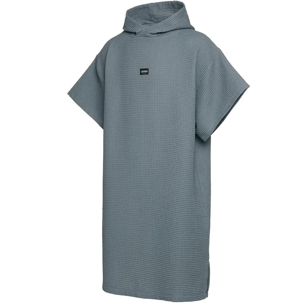Mystic Poncho Waffle - Tidal Blue