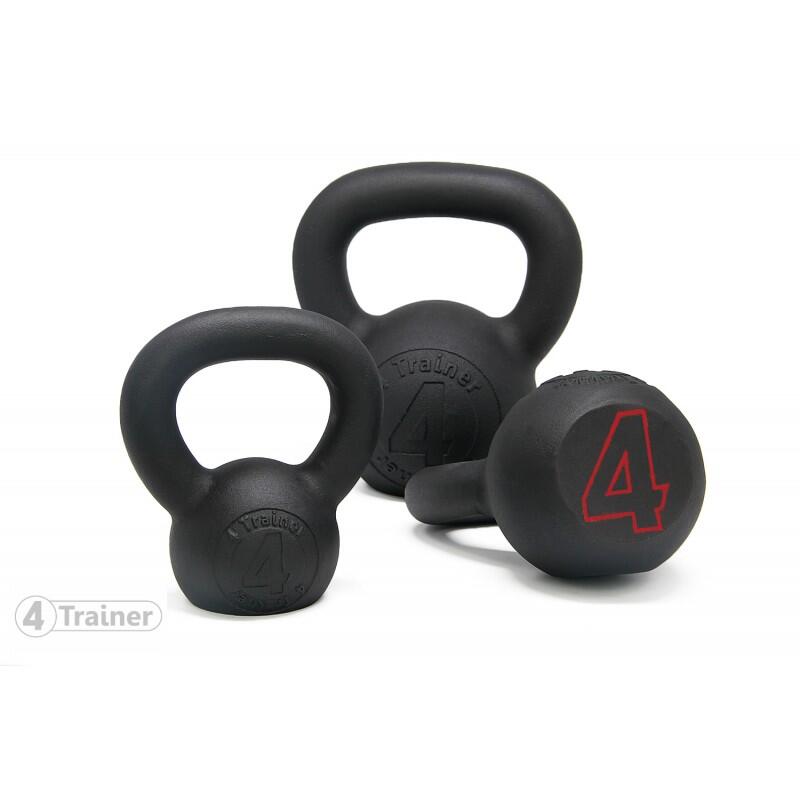 Kettlebell 16KG - BL4CK IRON - 4TRAINER