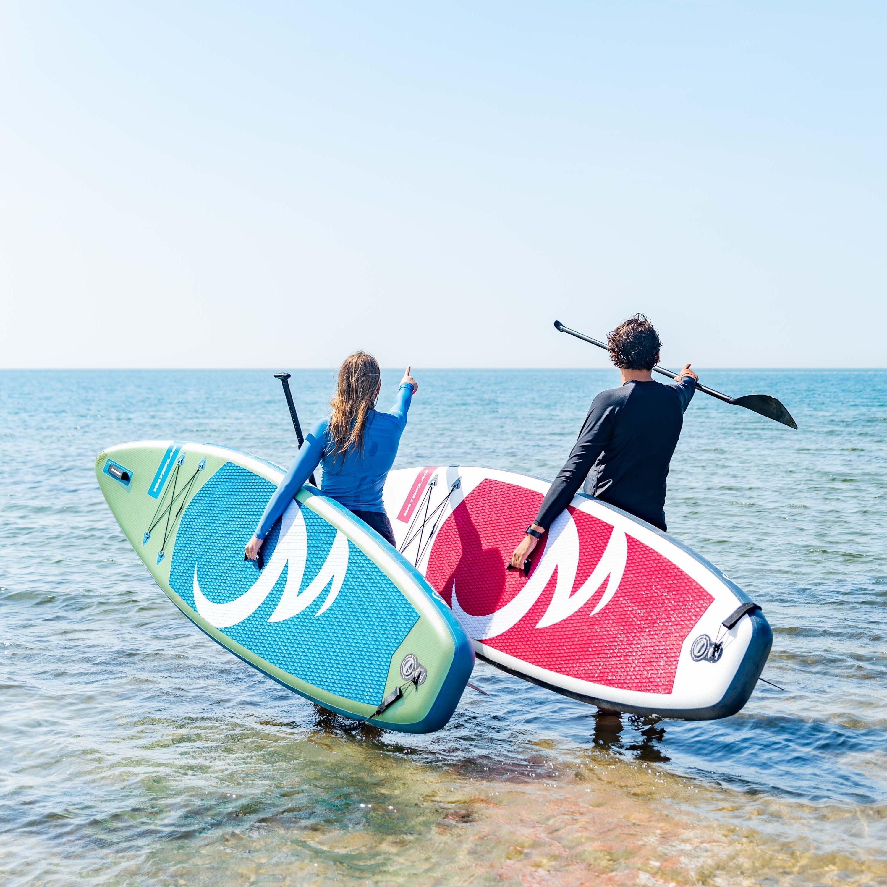 Planche de SUP - WATRFLAG Spinner Green 10'2" ALLROUND + pagaie supplémentaire 3/7