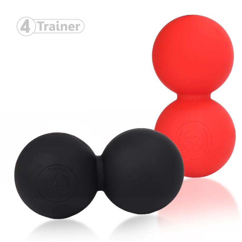 Double Balle de Massage Lacrosse - Rouge - 4TRAINER