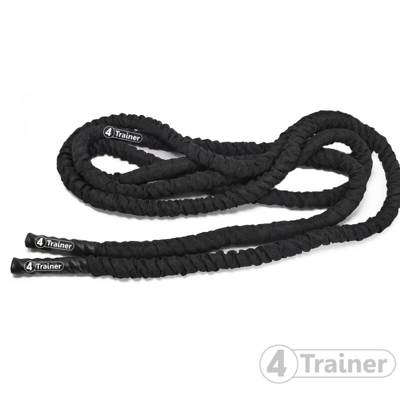 Corde Ondulatoire Pro - BATTLE ROPE - 15 Mètres - 4TRAINER