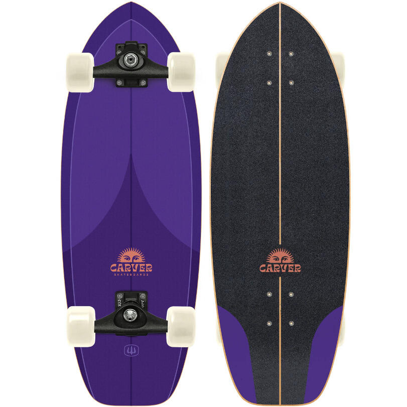 Surfskate Purple Haze C5 28" - Placă de Skate din Lemn - Ideal pentru Înc