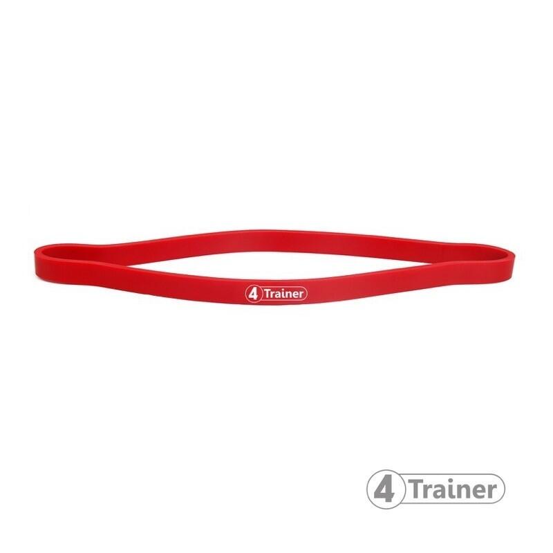 Mini Bande Elastique - Powerband Extra Light - Rouge - 4TRAINER