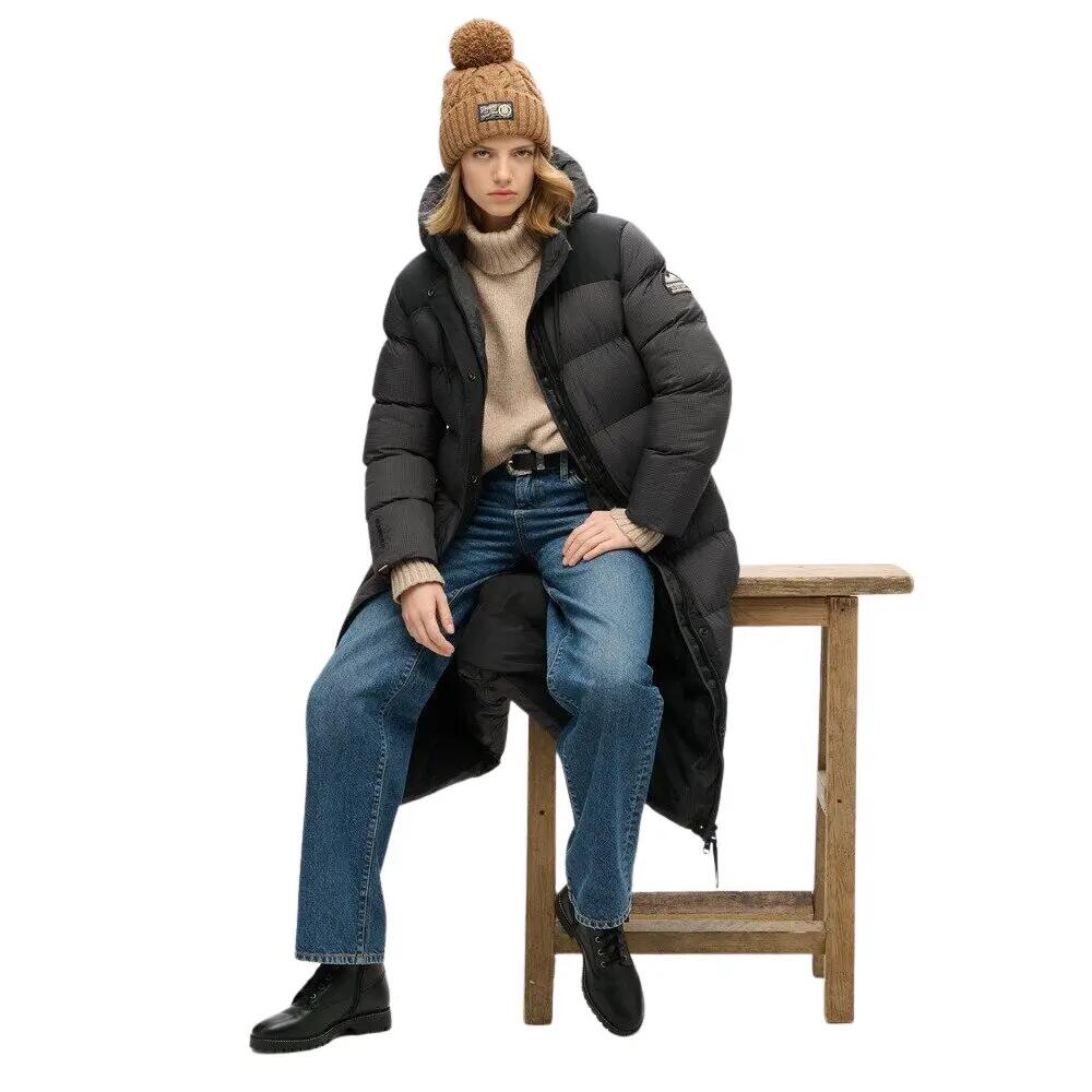 Veste matelassée longue en ripstop 3/7