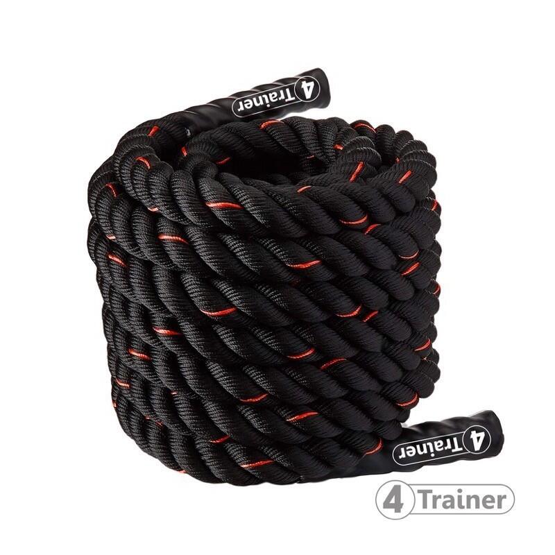 Corde de combat Battle Rope ondulatoire en polyester 15m